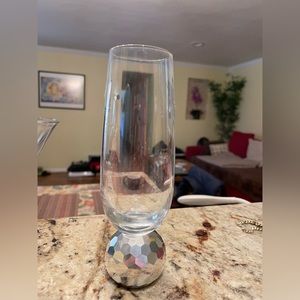Crystal Champagne Glass..
